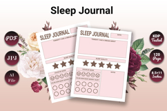 Sleep Journal Track Your Rest, Dreams &amp; Night Routine Product Image 1