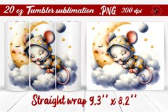Tumbler wrap | Baby animals | Sleeping Animal Product Image 1
