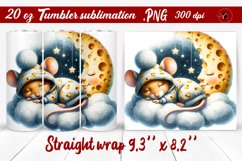 Tumbler wrap | Baby animals | Sleeping Animal Product Image 1