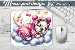 Mouse Pad | Cute Sleeping Animals Product Image 1