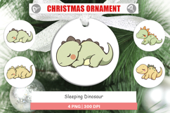 Ornament Sleeping Dinosaur Product Image 1