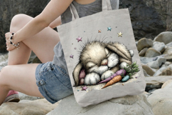 Sleeping Easter Bunny Dream Clipart Product Image 3