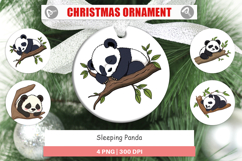 Ornament Sleepy Panda Product Image 1