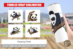 Tumbler Sleepy Panda Product Image 1