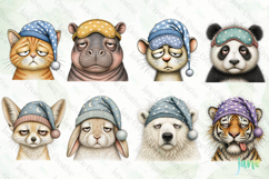 Sleepy Animal Sublimation Bundle Product Image 3