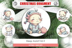 Ornament Sleepy Axolotl Product Image 1