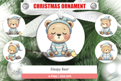 Ornament Sleepy Bear Product Image 1