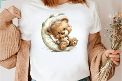 Sleepy Bear Clipart Product Image 4