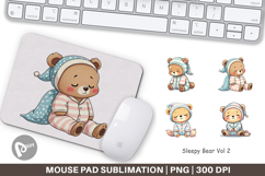 Mouse Pad Sleepy Bear Product Image 1