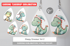 Earring Sleepy Dinosaur Product Image 1