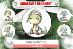Ornament Sleepy Dinosaur Product Image 1