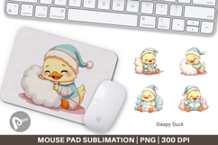 Mouse Pad Sleepy Duck Product Image 1
