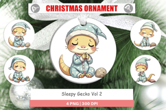 Ornament Sleepy Gecko Product Image 1