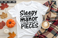 Sleepy hollow manor you&#039;ll - Halloween SVG Design Product Image 1