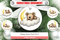 Ornament Sleepy Koala Cloud Product Image 1