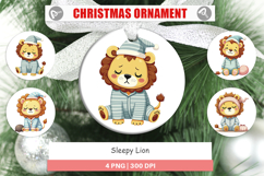 Ornament Sleepy Lion Product Image 1