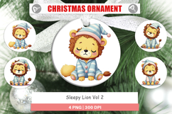 Ornament Sleepy Lion Product Image 1