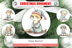 Ornament Sleepy Meerkat Product Image 1