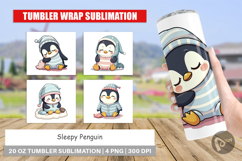 Tumbler Sleepy Penguin Product Image 1