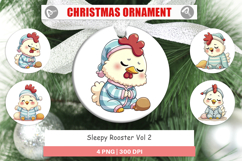 Ornament Sleepy Rooster Product Image 1