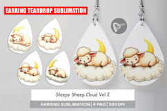 Earring Sleepy Sheep Cloud Product Image 1