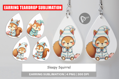 Earring Sleepy Squirrel Product Image 1