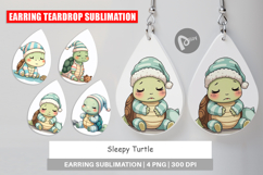 Earring Sleepy Turtle Product Image 1