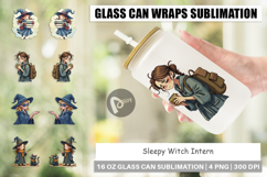 Glass Can Sleepy Witch Intern Product Image 1
