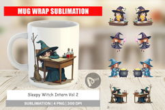 Mug Wrap Sleepy Witch Intern Product Image 1