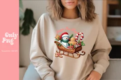 Sleigh Acc Day, Sweet Christmas PNG Sublimation Design Product Image 2