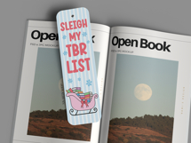 Christmas Bookmark PNG Bundle, Bookmark Printable Files Product Image 7