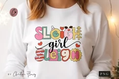 Sleigh Girl Sleigh PNG | Christmas Sublimation Product Image 2