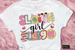 Sleigh Girl Sleigh PNG | Christmas Sublimation Product Image 3