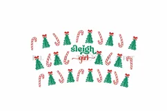 sleigh girl starbucks 16oz hot cup tumbler wrap svg presized template for tumbler grande suitable for cricut and silhouette