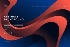 3d Blue Abstract Background Liquid Product Image 7