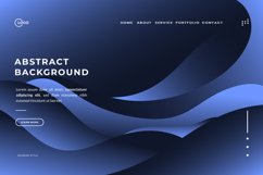 Dynamic Blue Abstract Background Product Image 4