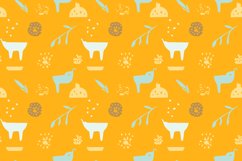 Modern Summer Scandinavian Doodle Patterns Product Image 9
