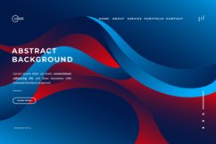 3d Blue Abstract Background Liquid Product Image 6