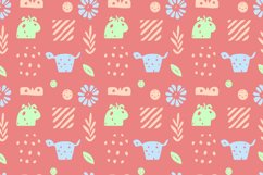 Modern Summer Scandinavian Doodle Patterns Product Image 7