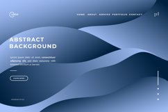 Waves blue abstract background Product Image 1