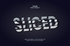 Sliced Editable Text Effect Style Product Image 1