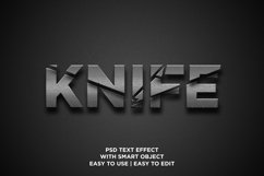 broken glass , sliced, crash and spray editable text effect Product Image 3