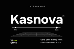 Kasnova - Sans Serif Family Product Image 1