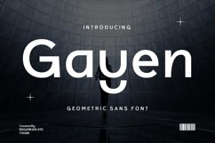 Geometric Sans - Gayen Product Image 1