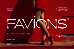 Favions - Classy Logo Typeface Product Image 1