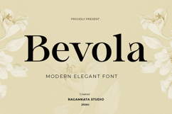 Modern Elegant Serif - Bevola Product Image 1