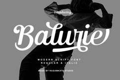Balurie - Luxury Script Font Product Image 11