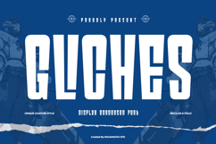 Gliches - Display Condensed Font Product Image 1