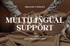 DIraline - Modern Serif Font Product Image 10