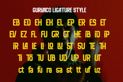 Gurvaco - Modern Condensed Font Product Image 10